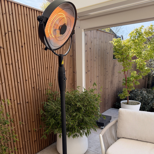 Heizstrahler unter der Pergola: Welches Modell passt am besten?