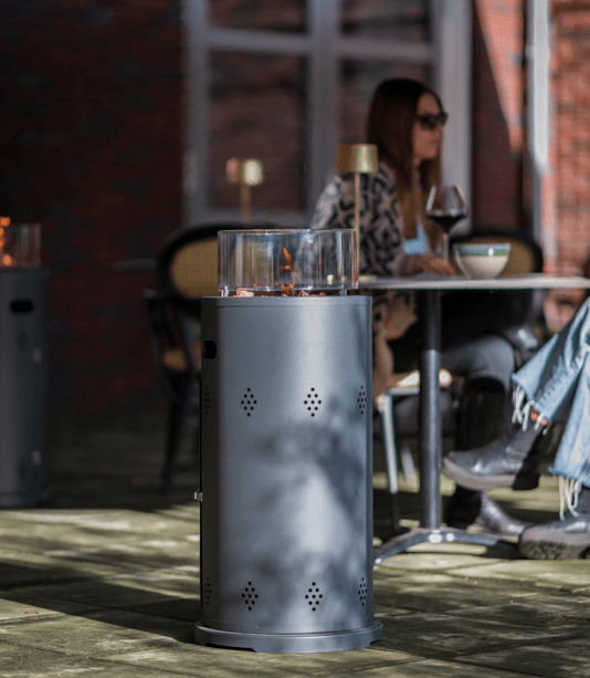 Gasheizstrahler für Terrasse und Garten