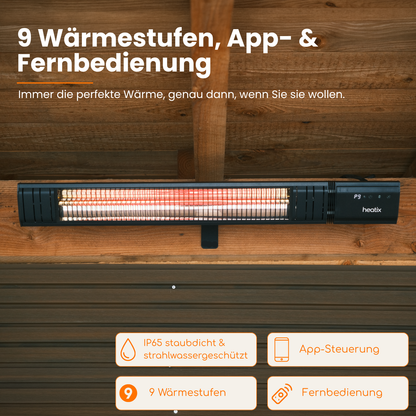 Heatix Smart Golden Shadow Wandheizstrahler 2500W