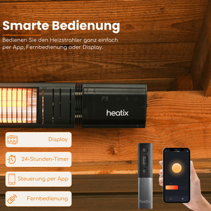 Heatix Smart Carbon Fiber 2500W