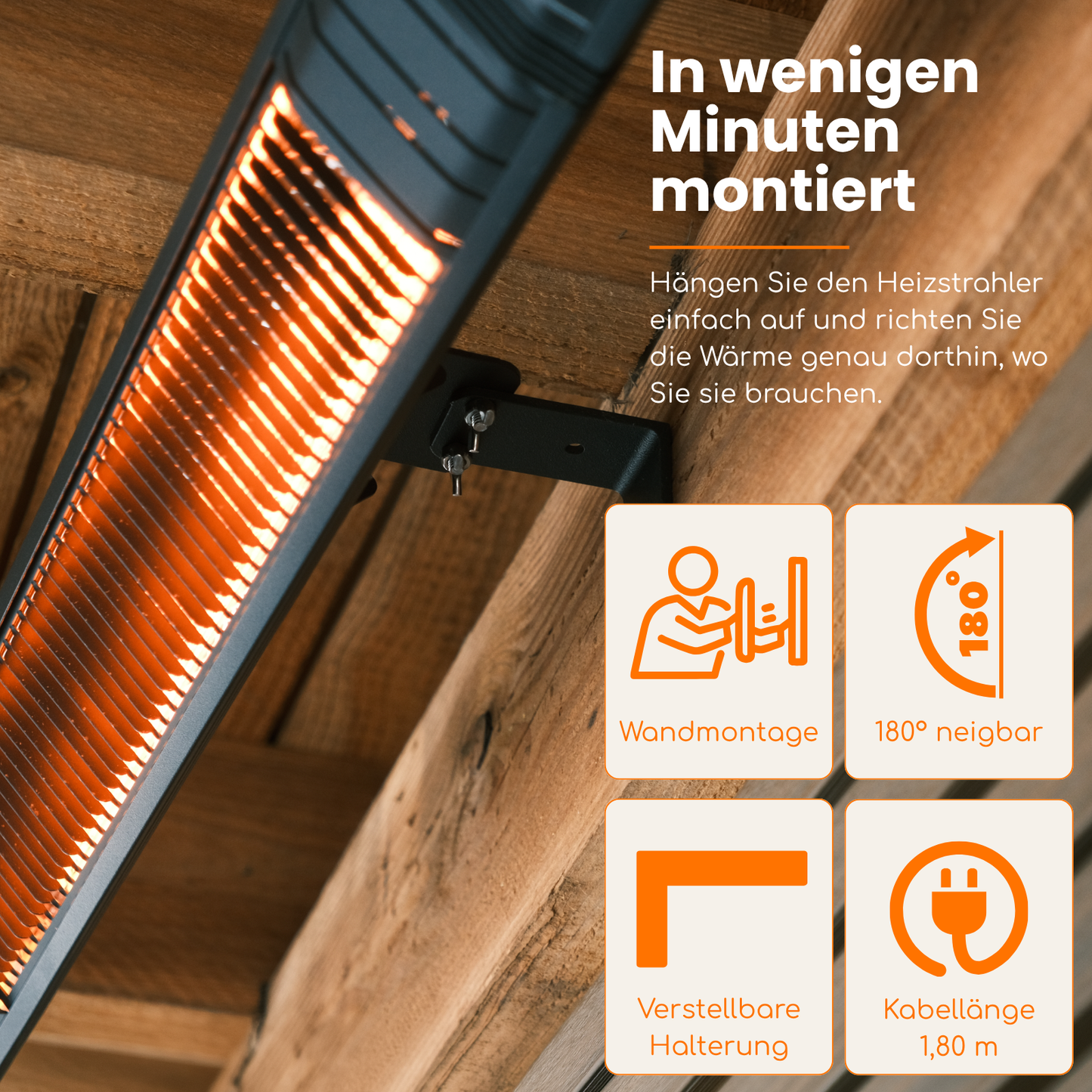 Heatix Smart Carbon Fiber 2500W
