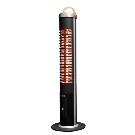 Apollo Ultra SMART Tischheizer, Schwarz – 1200 Watt