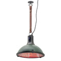 Hängewärmer Indus Ultra Jade Smart 2100 W Roségold Grün – Sunred