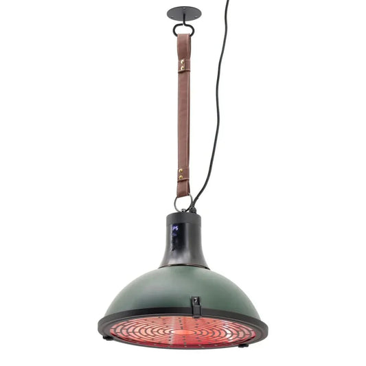 Stilvoller Sunred Indus Ultra Jade Smart Heizstrahler in Roségold/Grün mit 2100 Watt