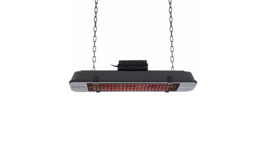 Sunred Vintage Dark schwarzer Hängeheizstrahler mit 2500 Watt