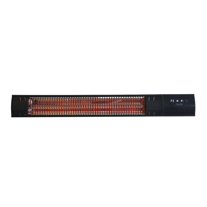 Heatix Dark Carbon Rose Gold Wandheizstrahler 2500W