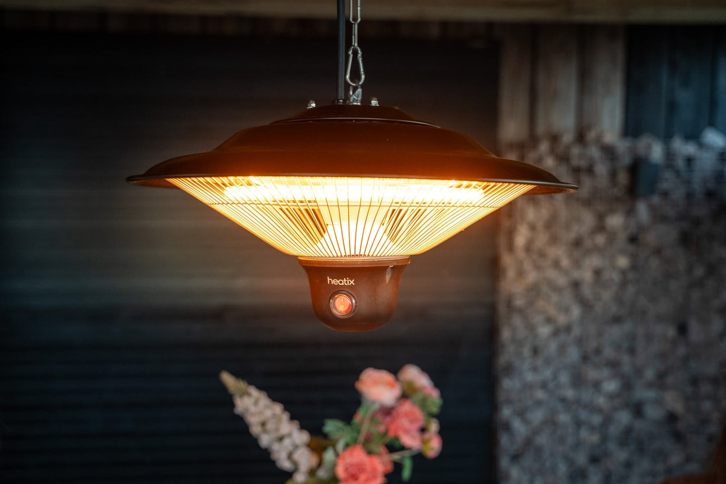 Heatix Hängender Heizstrahler mit LED 1500W