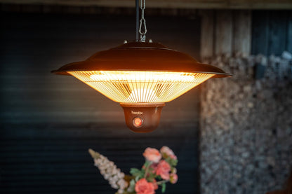 Heatix Hängender Heizstrahler mit LED 1500W