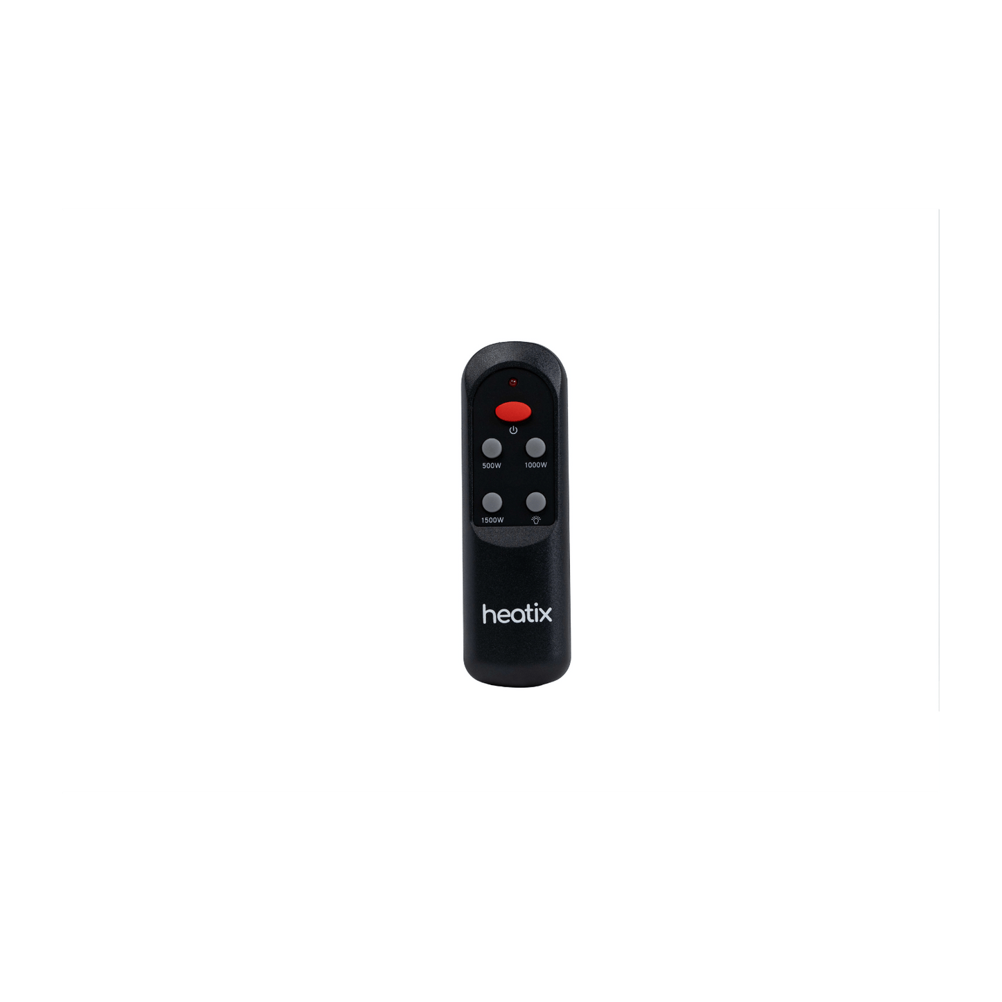 Handige afstandsbediening voor de Zwarte hangende Heatix terrasverwarmer of heater met 1500 Watt