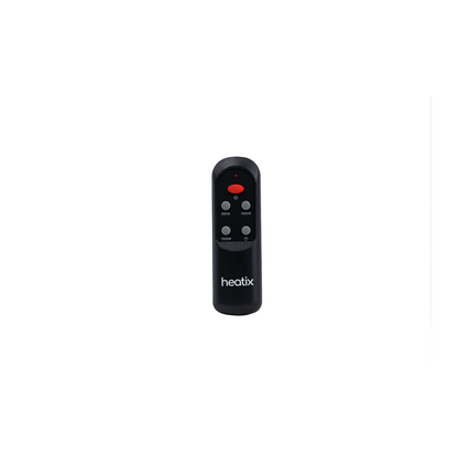 Handige afstandsbediening voor de Zwarte hangende Heatix terrasverwarmer of heater met 1500 Watt