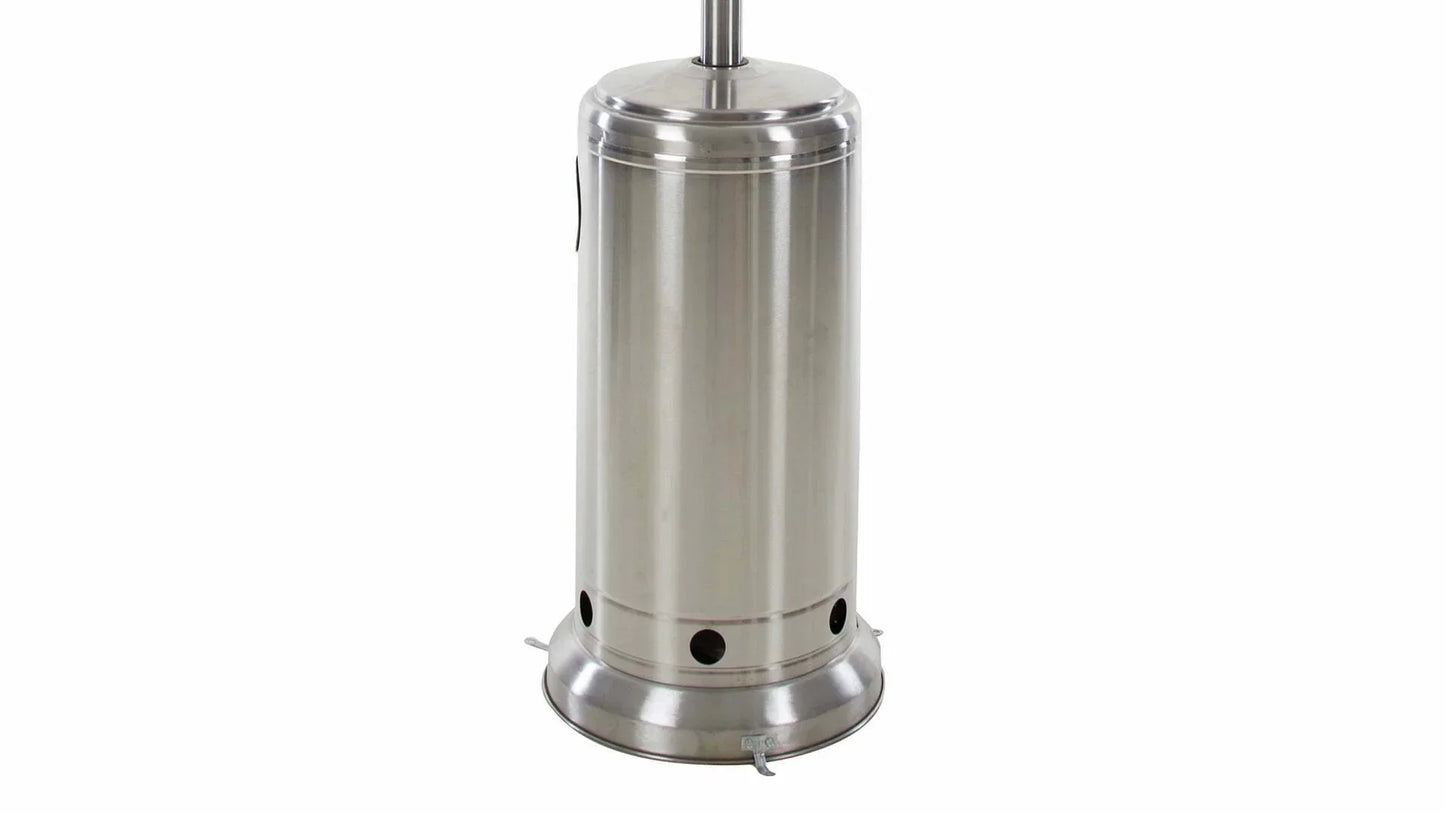 voet van de staande Sunred Sargas roestvrij staal heater met 14000 Watt 