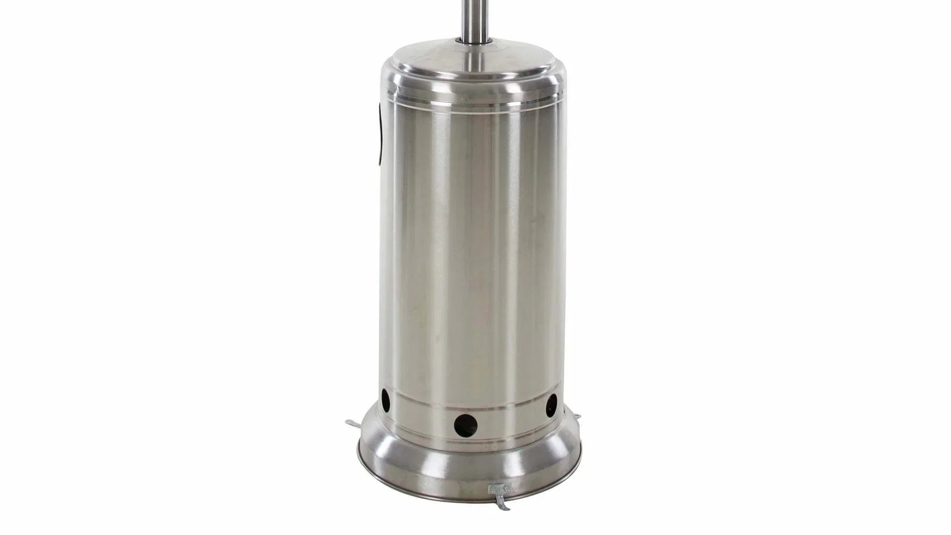 voet van de staande Sunred Sargas roestvrij staal heater met 14000 Watt 