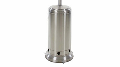 voet van de staande Sunred Sargas roestvrij staal heater met 14000 Watt 