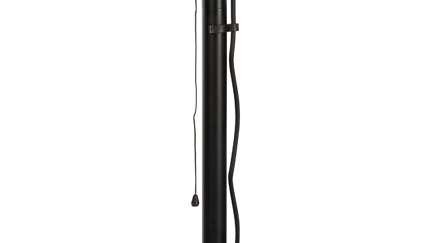trekkoord van de stijlvolle staande zwarte Sunred Artix Bright terrasverwarmer