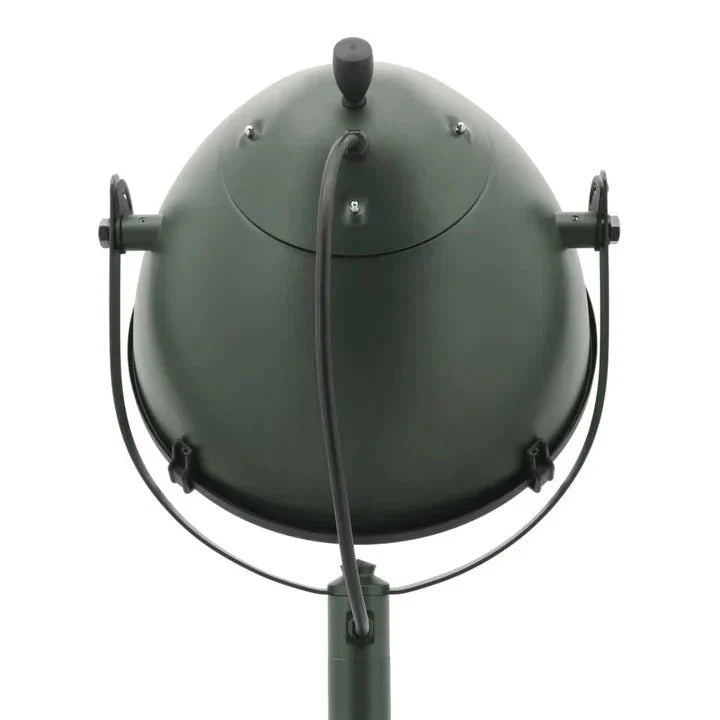 achterkant van de kap van de Sunred Staande groene roségoude Indus Ultra Jade Smart Heater 