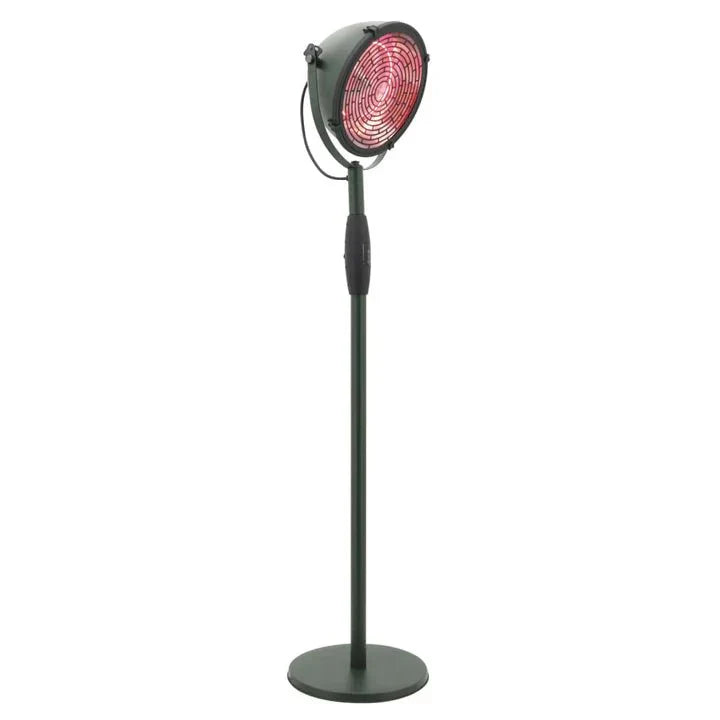 Stehender Sunred Indus Ultra Jade Smart Heizstrahler in Grün/Roségold mit 2100 Watt