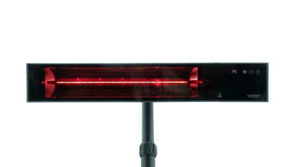 Proglax Gastro heater van Sunred met infrarood licht voor gezellige overkapping
