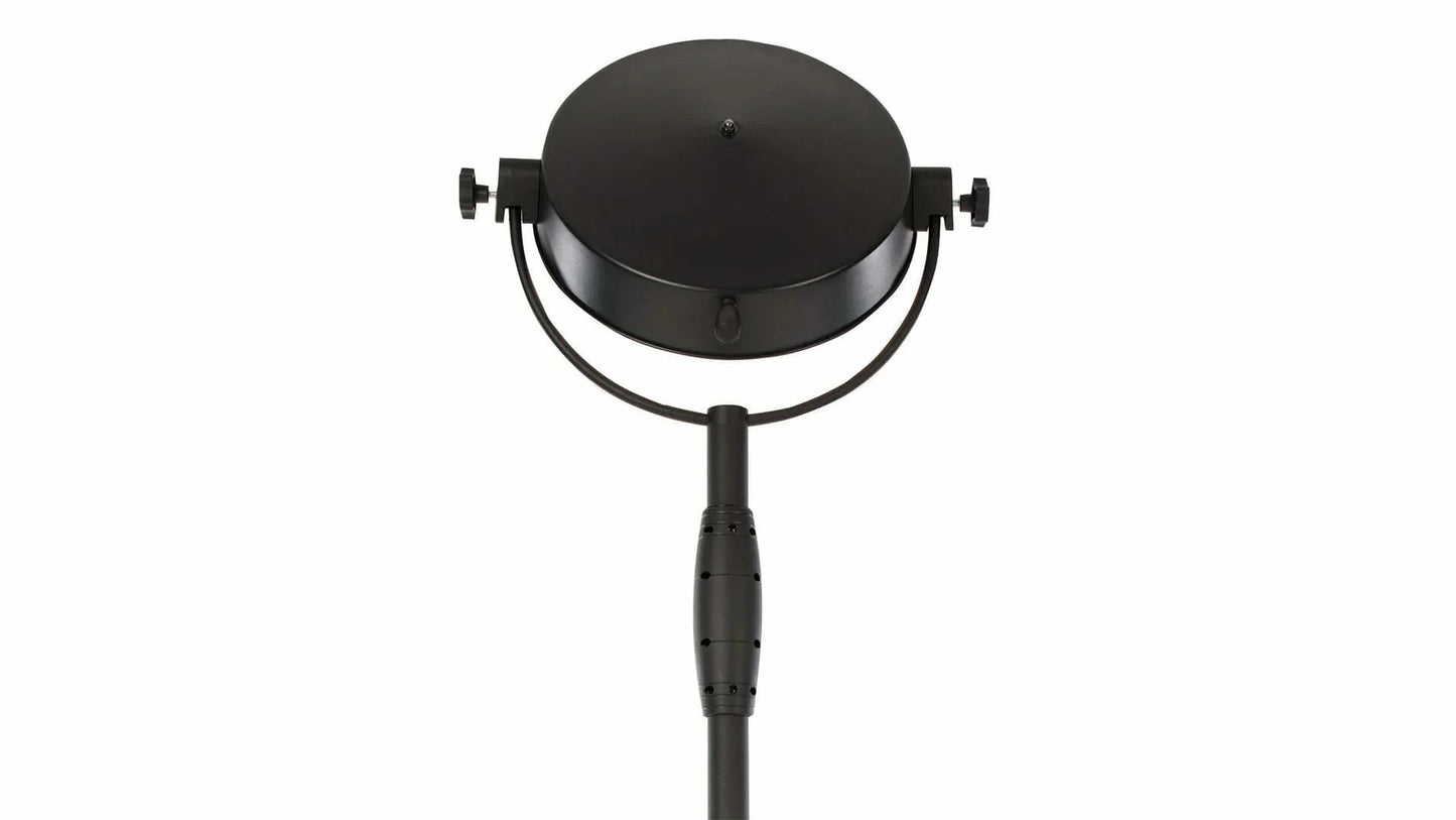 Stehender schwarzer Sunred Retro Bright Heizstrahler mit 2100 Watt