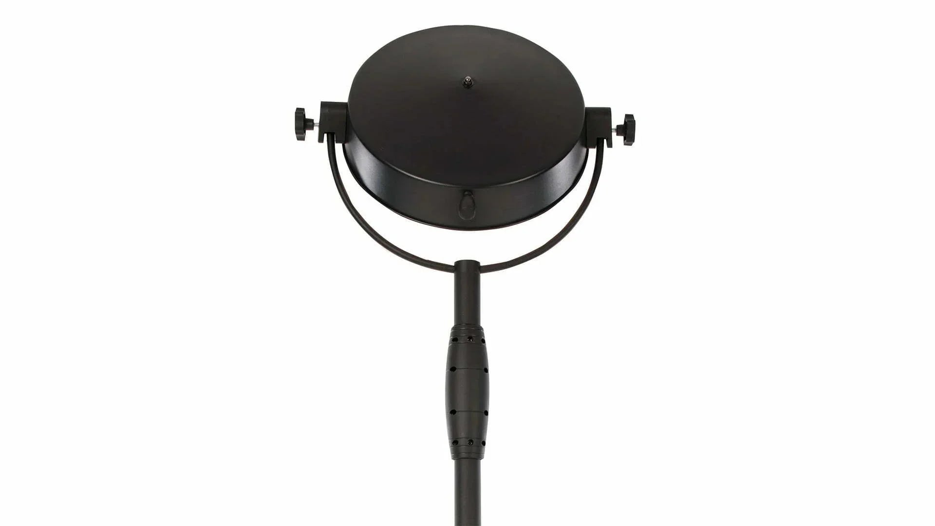 Stehender schwarzer Sunred Retro Bright Heizstrahler mit 2100 Watt