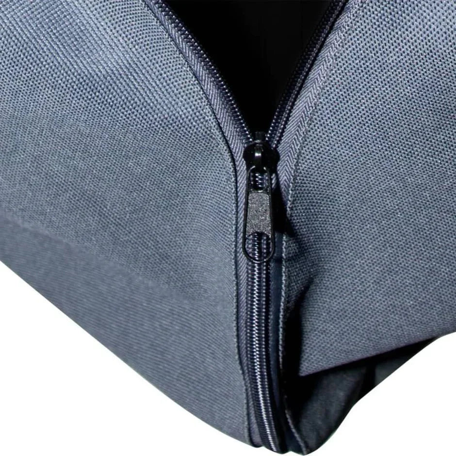 Graue Sunred Schutzhülle für hängenden Spica Square Terrassenheizer aus strapazierfähigem Polyester