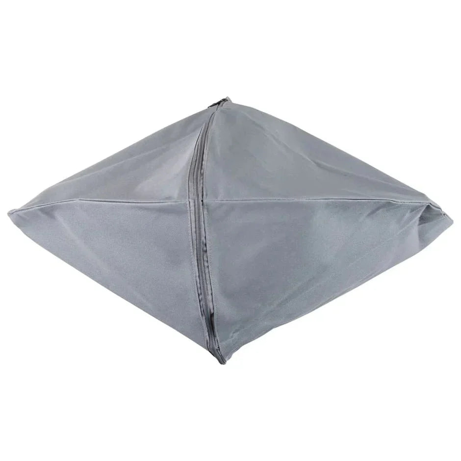 Graue Sunred Schutzhülle für hängenden Spica Square Terrassenheizer aus strapazierfähigem Polyester