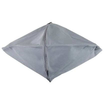 Graue Sunred Schutzhülle für hängenden Spica Square Terrassenheizer aus strapazierfähigem Polyester