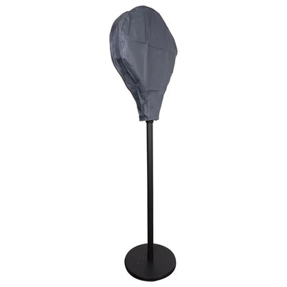 Seitenansicht der schönen grauen Sunred Polyester-Schutzhülle für stehenden Terrassenheizer