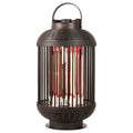 Tafelheizstrahler Indox 1200 W Halogen Schwarz – Sunred