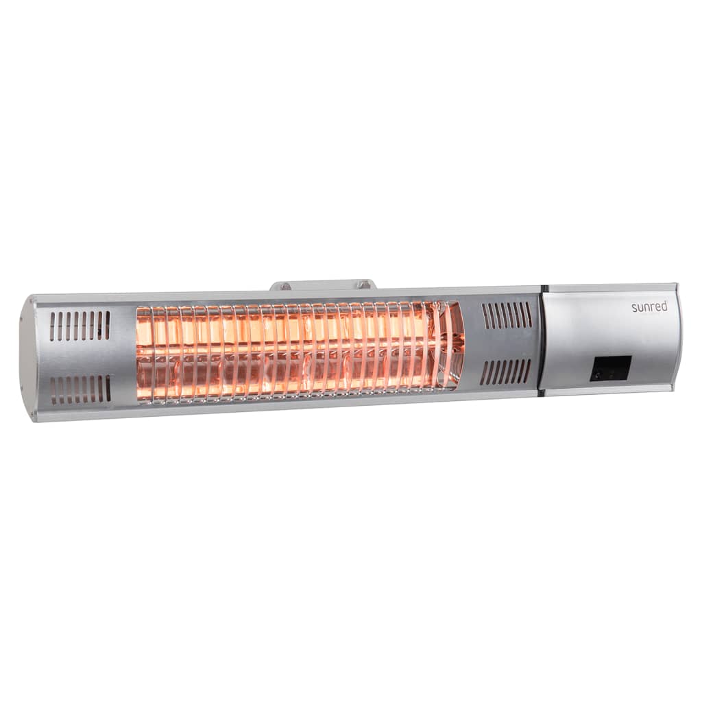 Sunred rose gold zilveren Royal Diamond wand terrasverwarmer of heater met 2000 Watt