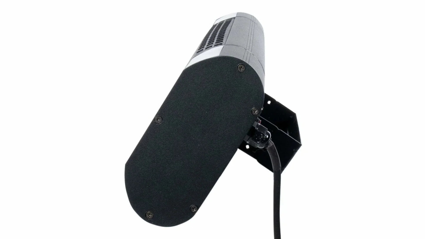 Sunred zwarte Sun and Sound Ultra Wandmodel heater met boxen met bluetooth