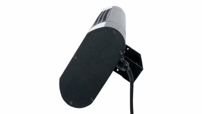 Sunred zwarte Sun and Sound Ultra Wandmodel heater met boxen met bluetooth
